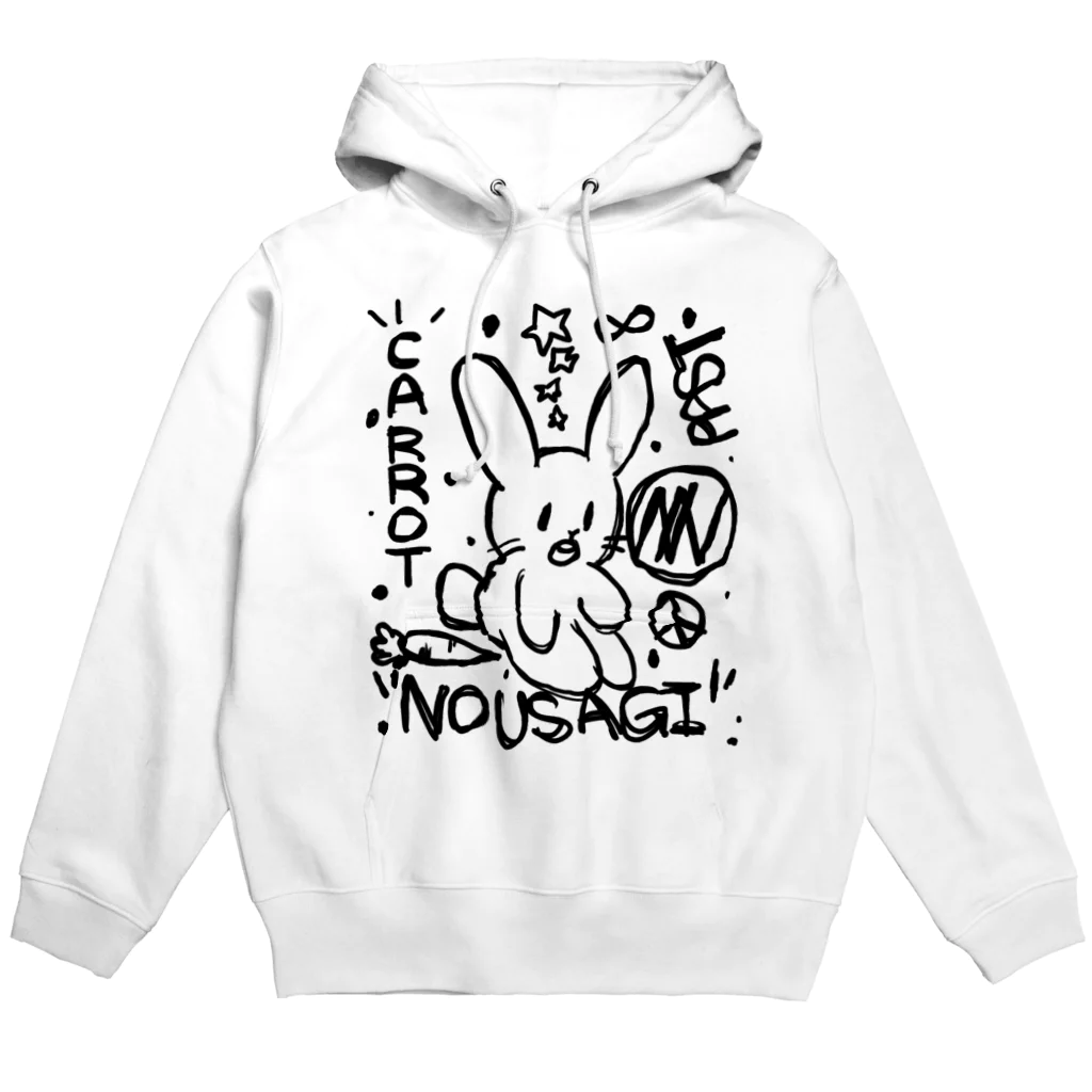 NOUSAGIの囚われるうさぎ Hoodie