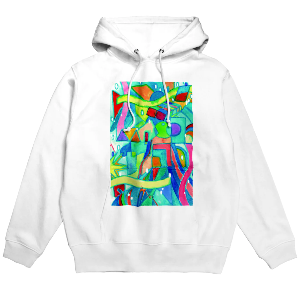 いいよ〜の青の天使 Hoodie