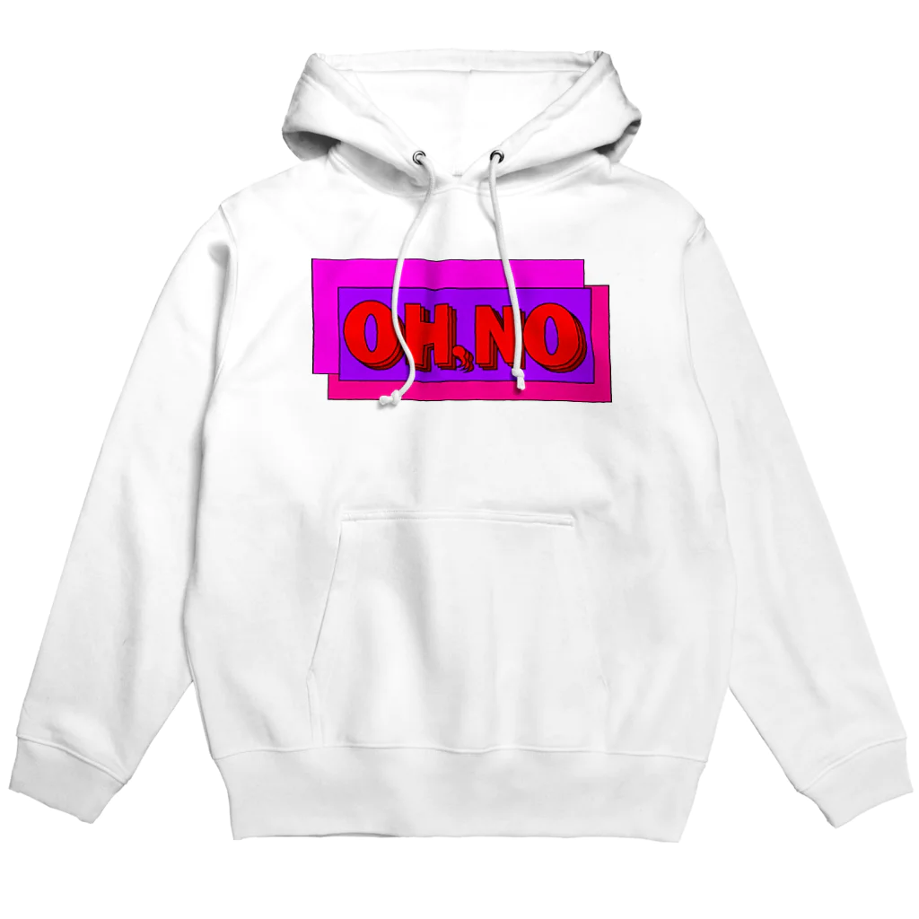 🕷Ame-shop🦇のOH,NO -Neon type Hoodie