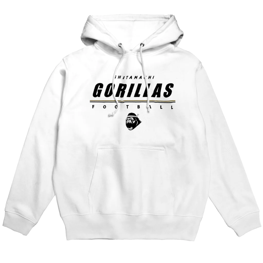 下町ゴリラズ 公式ショップ🏈の選手・スタッフモデルロゴ Hoodie