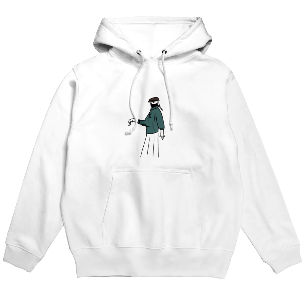 エンリー・シュウトのイラスト工房のクールな女性 Hoodie