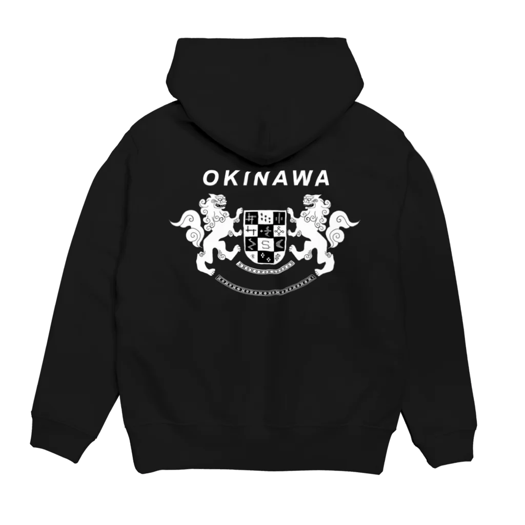 oZiの43OKINAWA パーカーの裏面