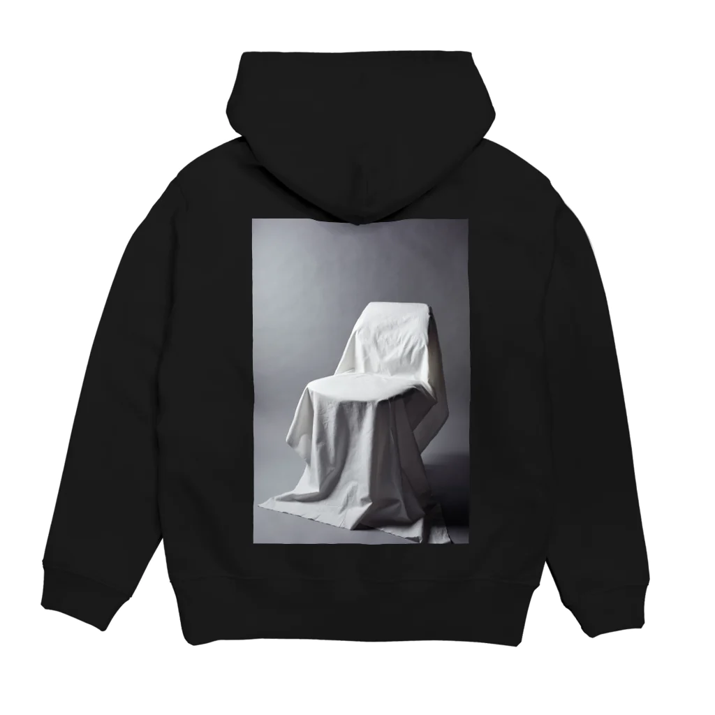 くらりのCovered_chair Hoodie:back