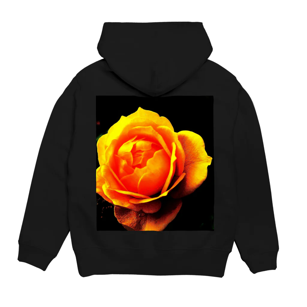 Anna’s galleryのYellow Rose Hoodie:back