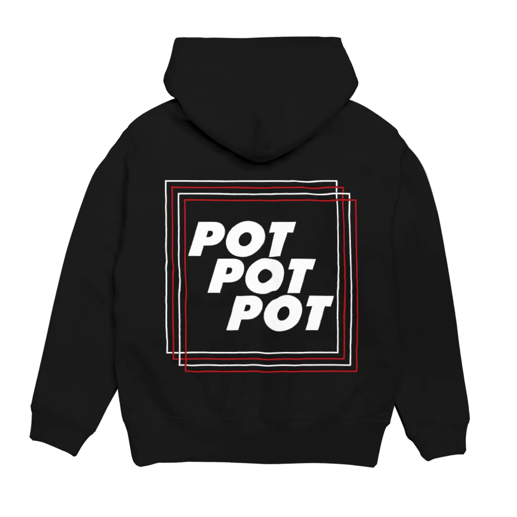 ぴろりのこむのPot-Pot-Pot Hoodie:back