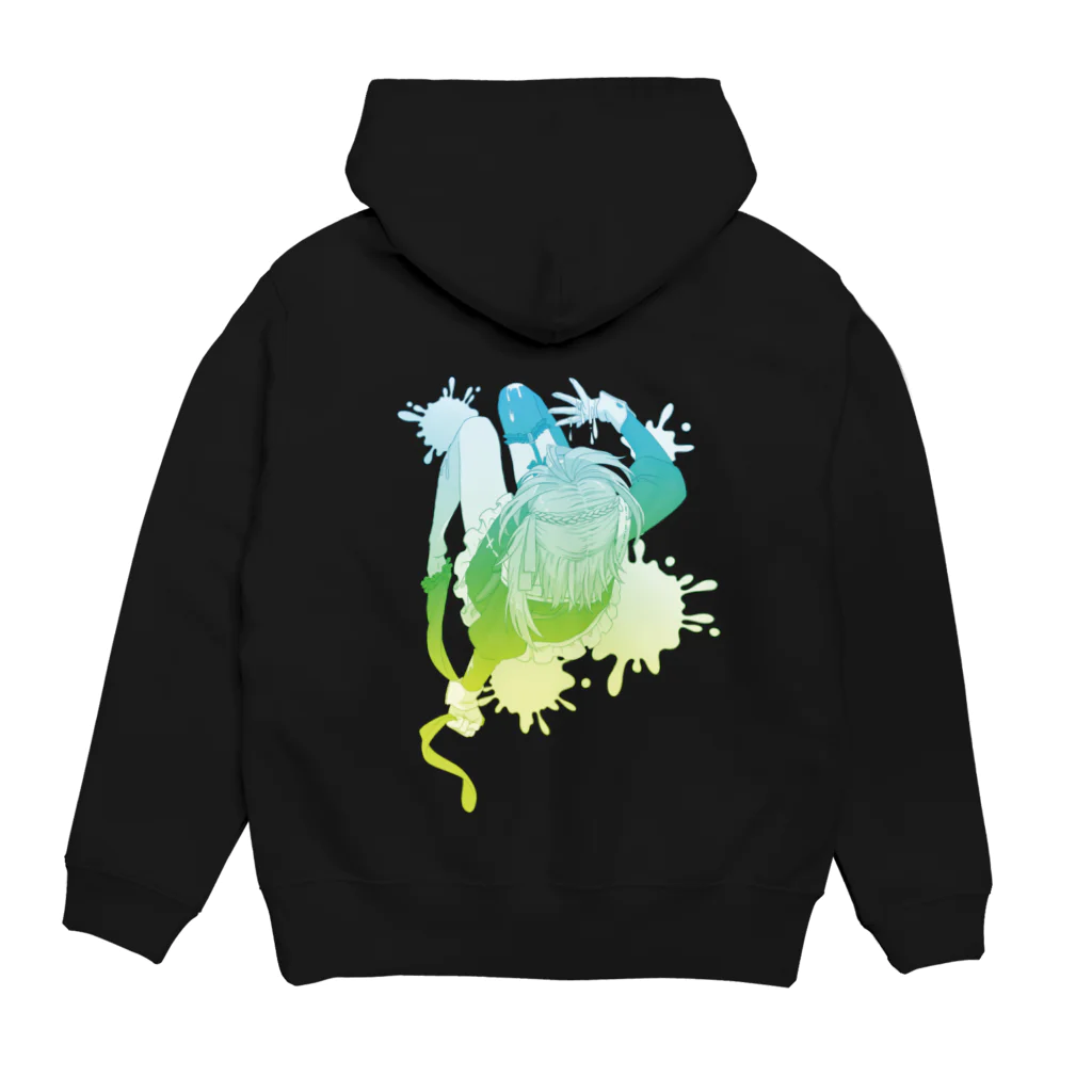 天草ミロ@シスターVtuberの天草ミログッズ 第一弾 Hoodie:back