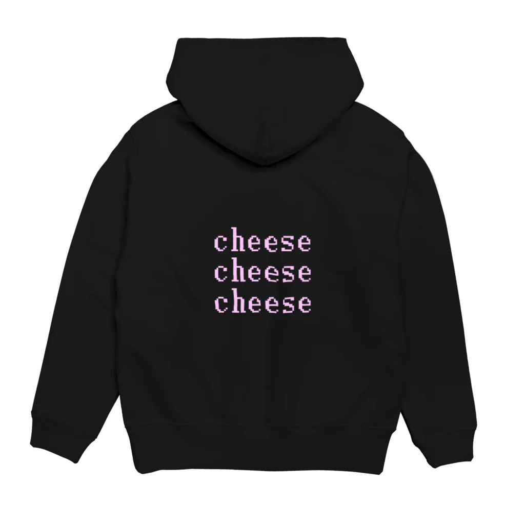 お店屋さんのCHEESECHEESECHEESE Hoodie:back