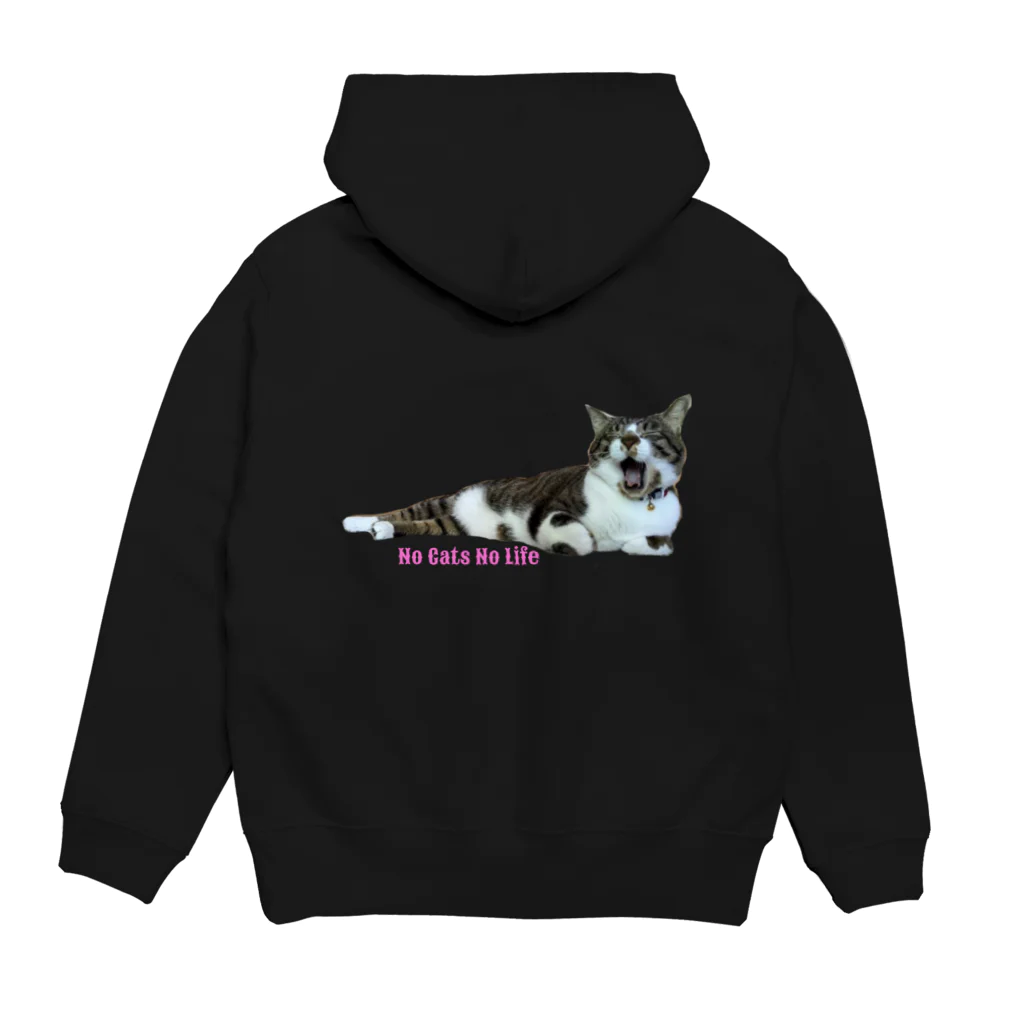 Sonokichiの愛猫大福 Hoodie:back