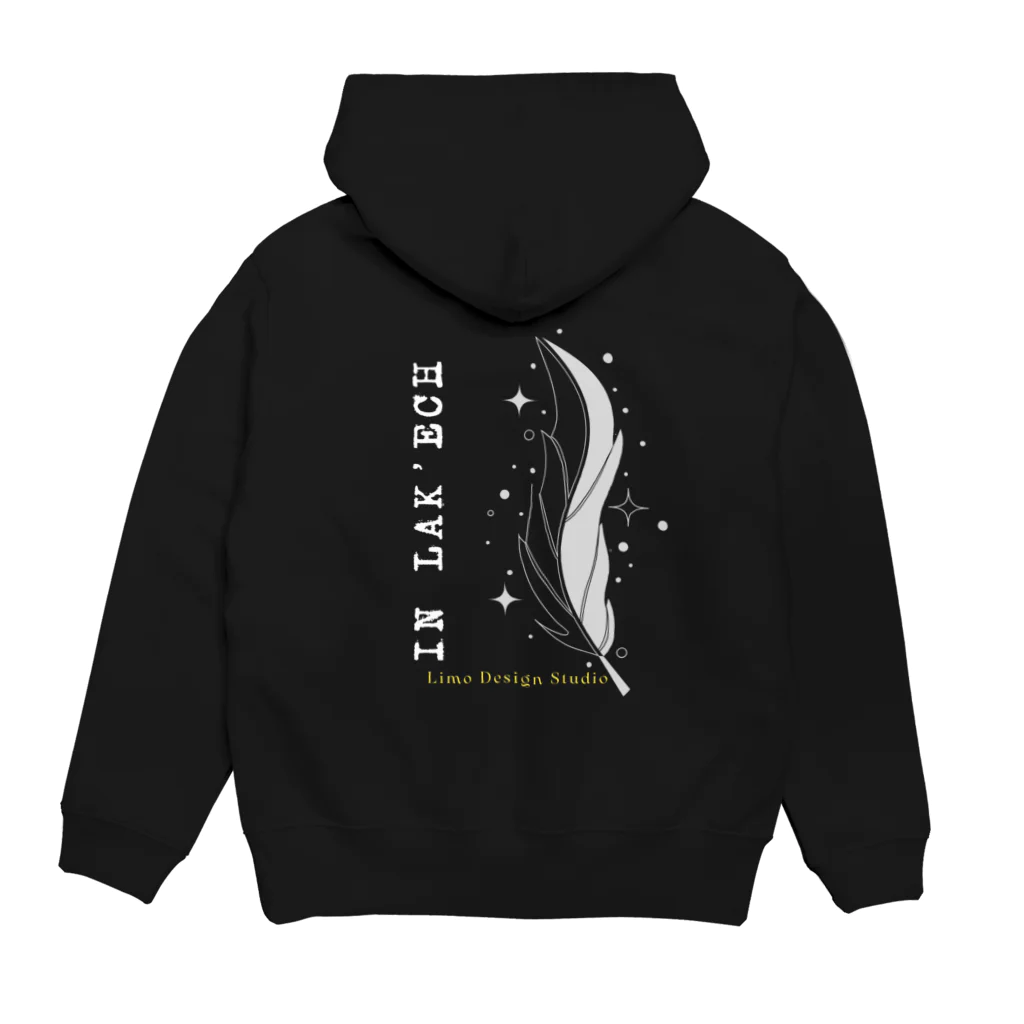 リモデザインスタジオのIn Lak’ech" ～インラケチ｜Limo design studio Hoodie:back