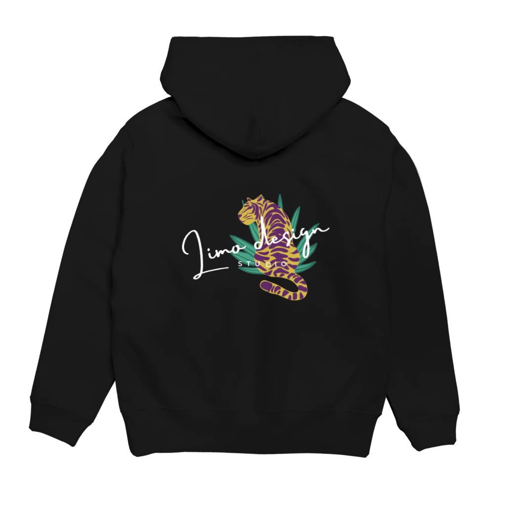 リモデザインスタジオのTORA｜Limo design studio Hoodie:back