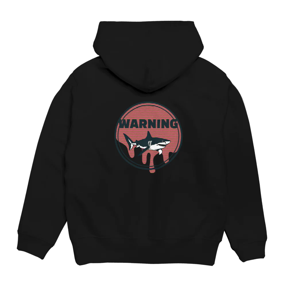 saepontaのWARNING Hoodie:back