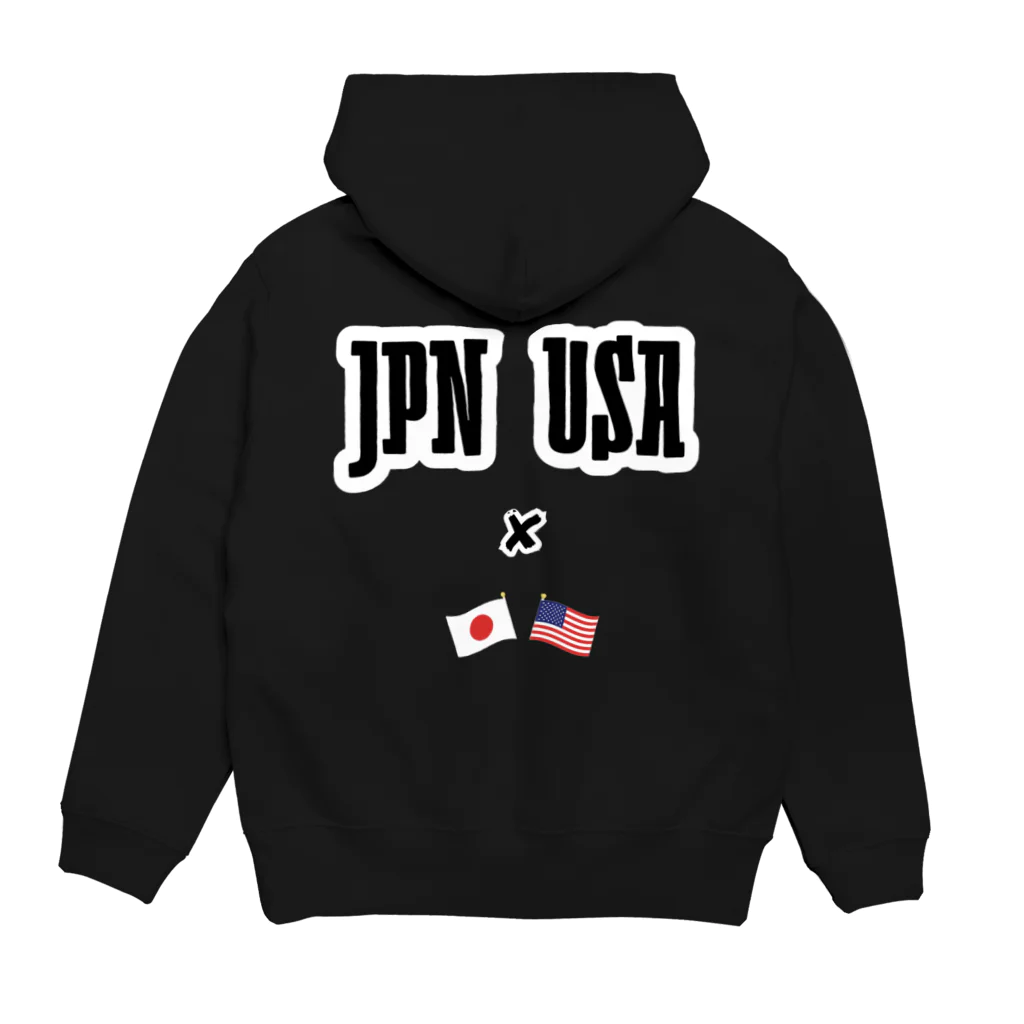 bmwusのJPN✘USA Hoodie:back