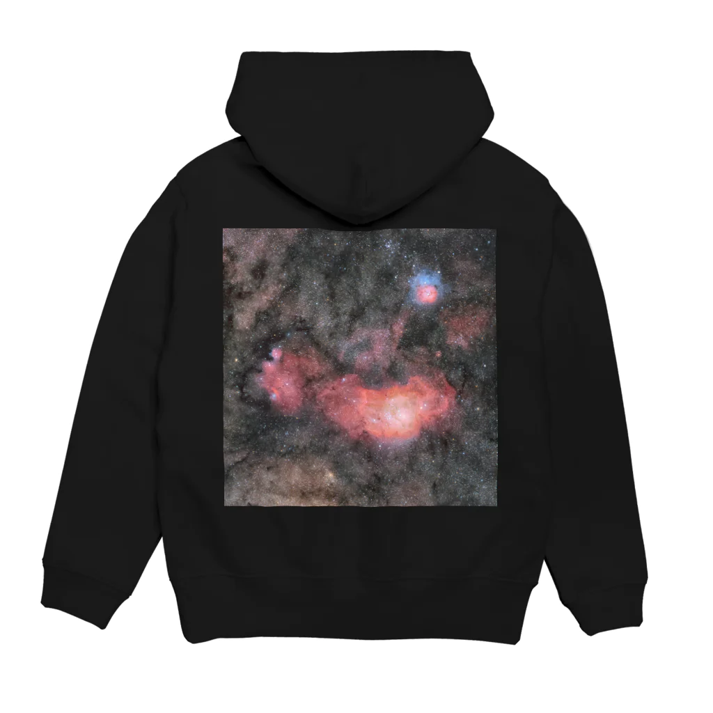 S204_Nanaの干潟星雲 Hoodie:back