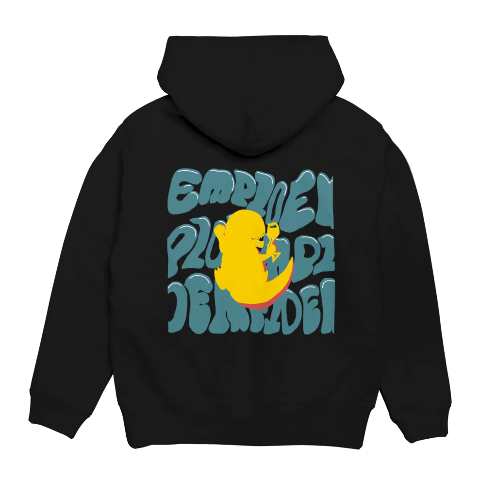 EMP10のDrunken Dinosaur A Hoodie:back