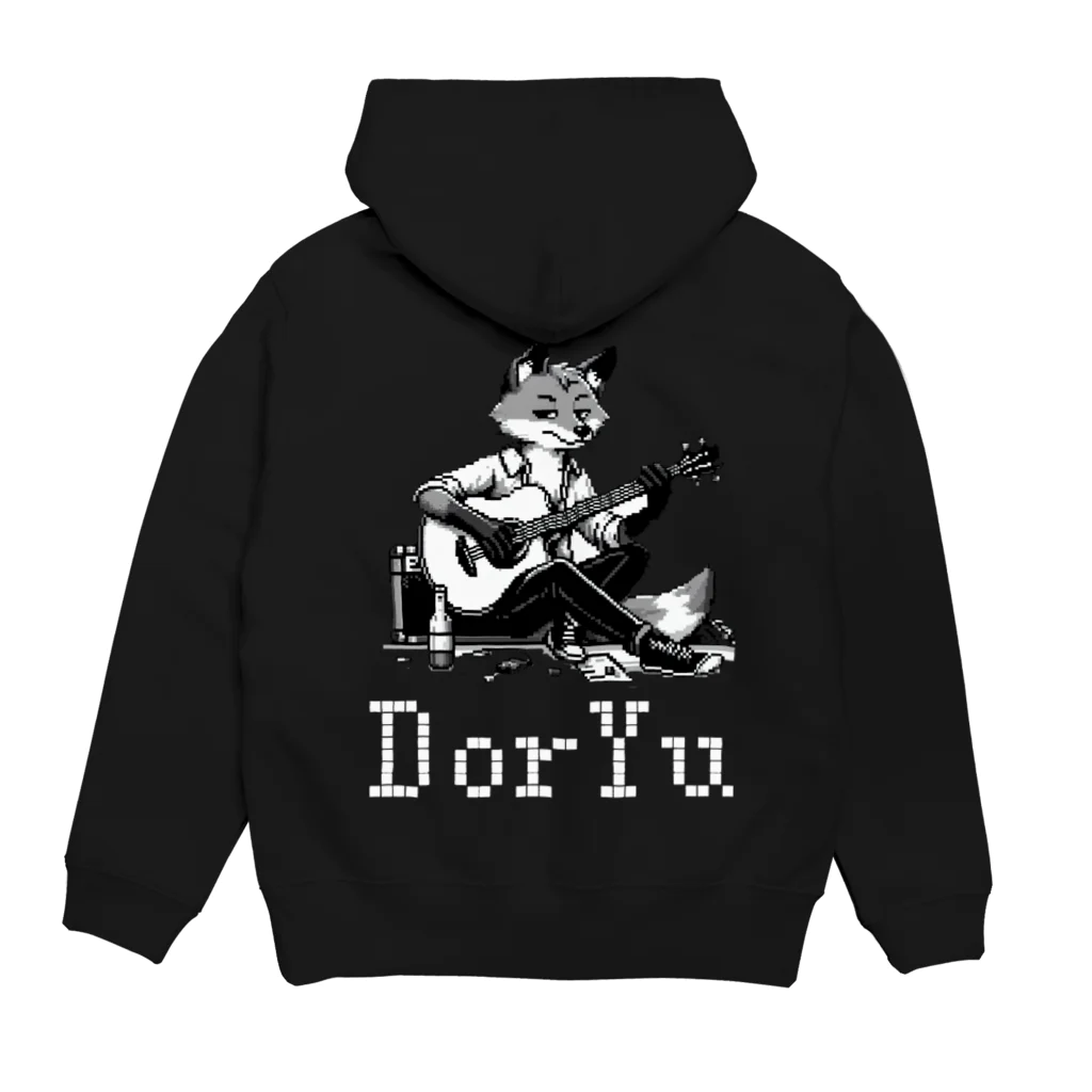 DorYuの【DorYu】 Life is a really shitty game parka (Black) Hoodie:back