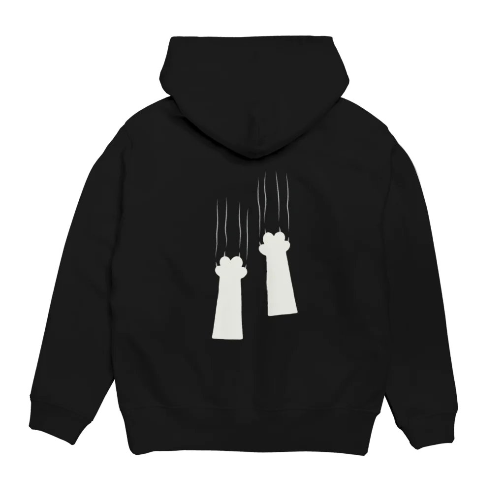 KaKigoyaのネコハラは困る Hoodie:back