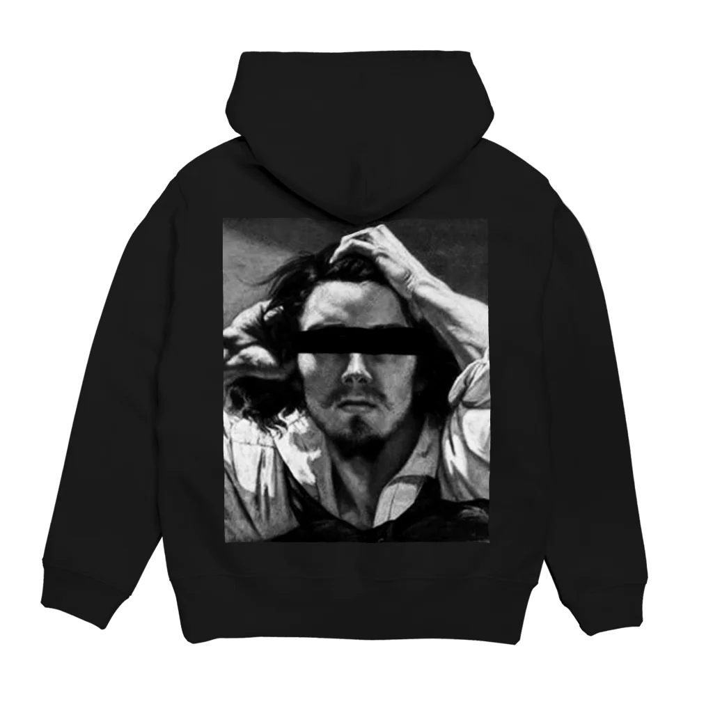 河畑 まことのオクトパス Hoodie:back