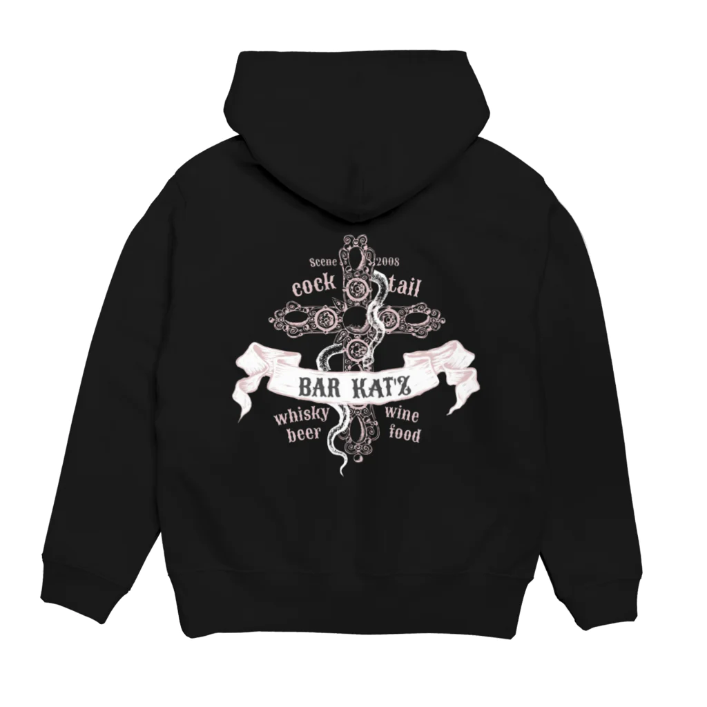 BAR KAT'ZのBAR KAT'Z Rockスタイルシリーズ Hoodie:back