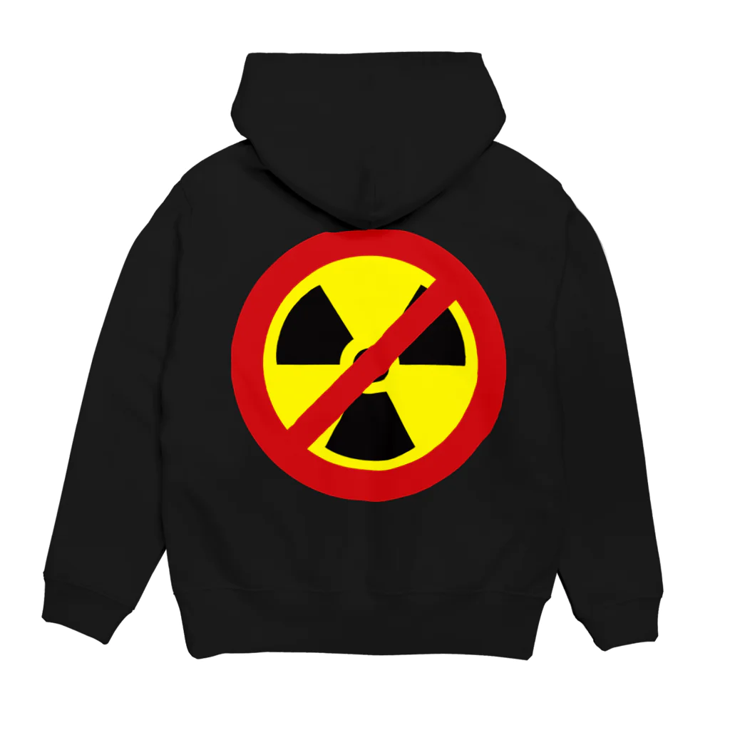 AURA_HYSTERICAのNO_NUKES Hoodie:back