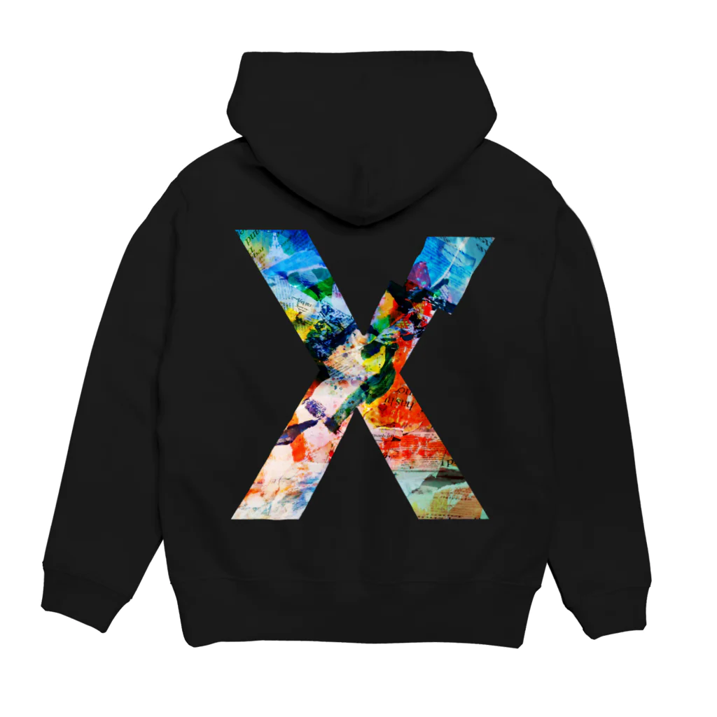 キューブ・ザ・双頭の裸のランチX Hoodie:back