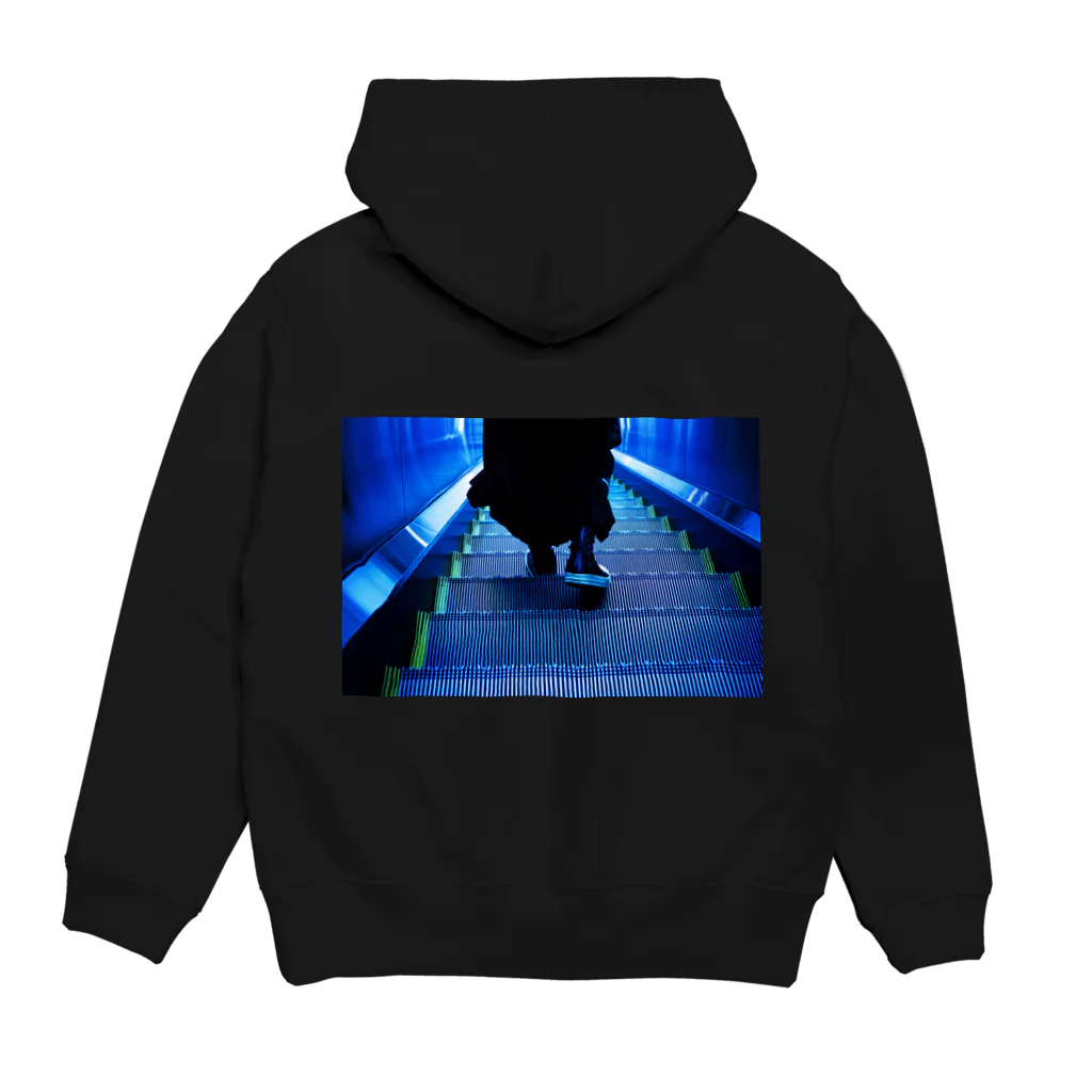 クワヤマカイトのSPACE Hoodie:back