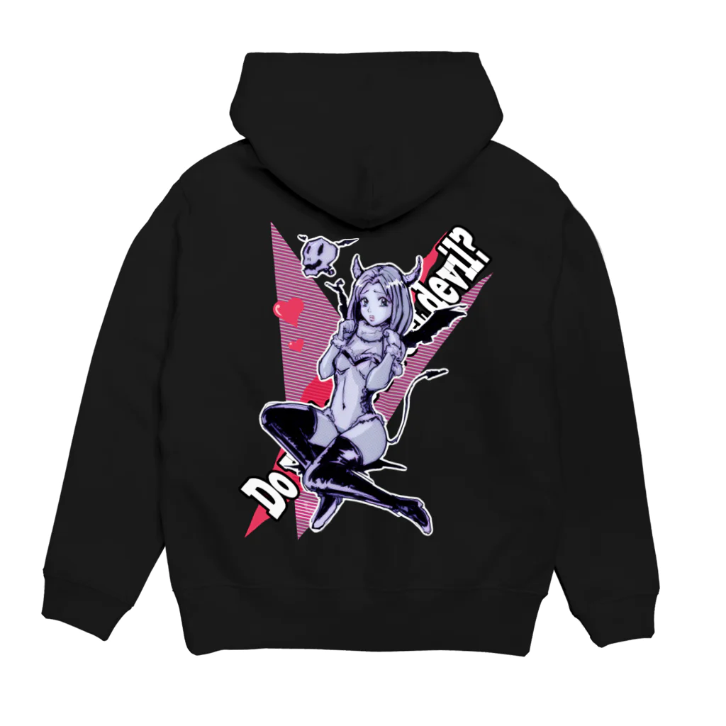 ANITEMP のSweet devil Hoodie:back