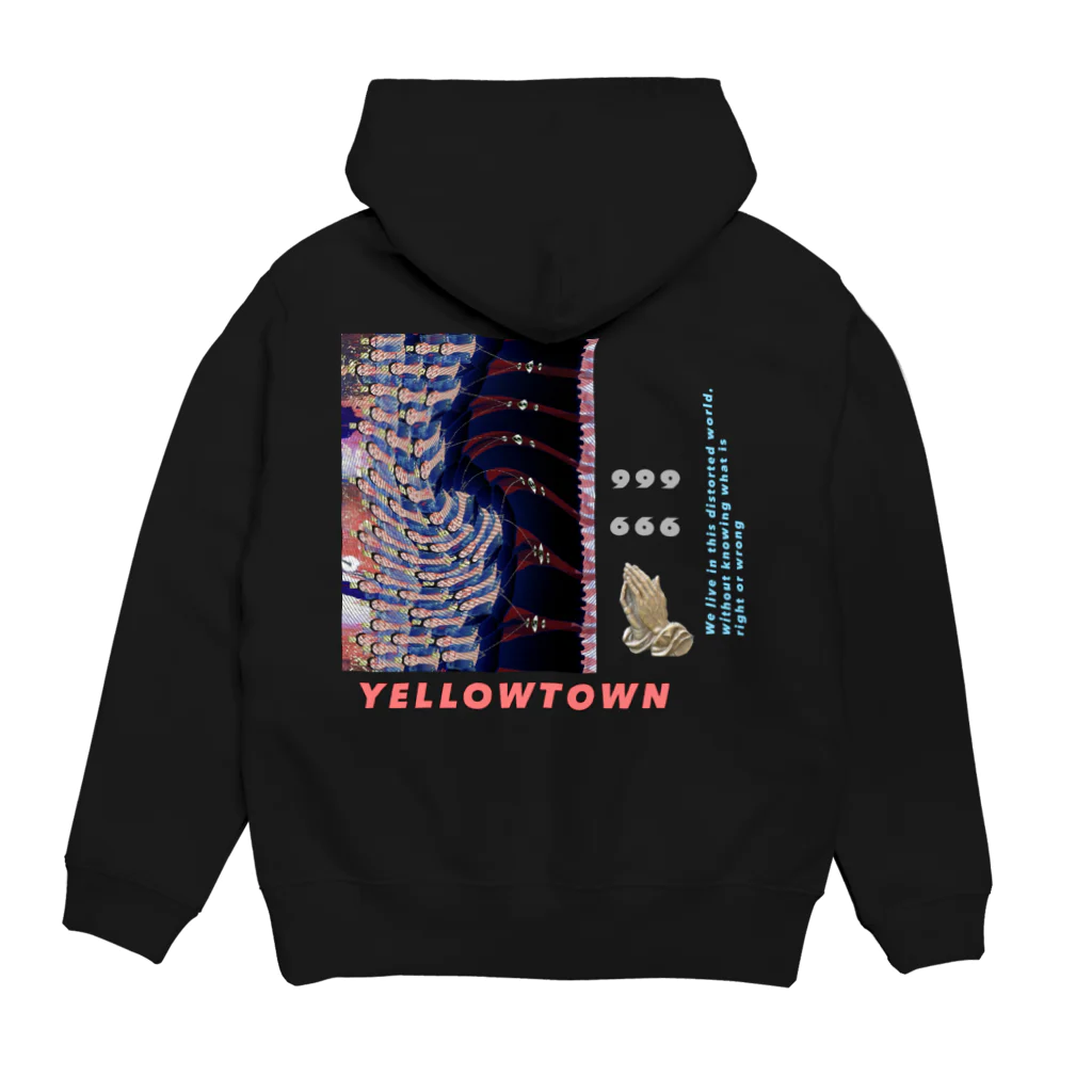 YELLOWTOWNのYELLOWTOWN 666 Hoodie:back