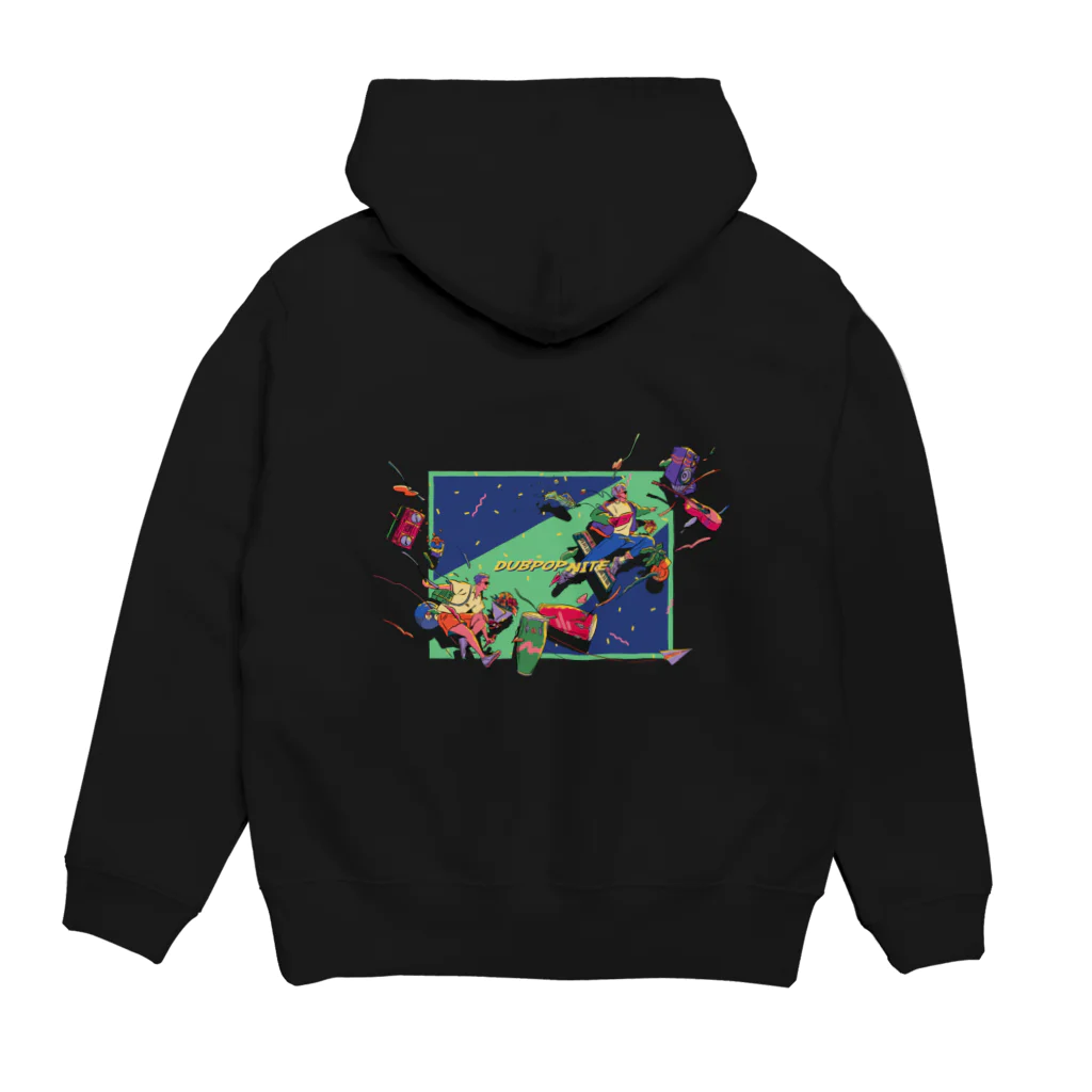 DUBPOPNITEANDMOREのNEOPOP-HOODIE  パーカーの裏面