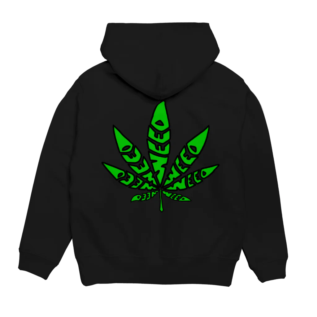 ChRiSUMAのChRiSUMA WEED Hoodie:back