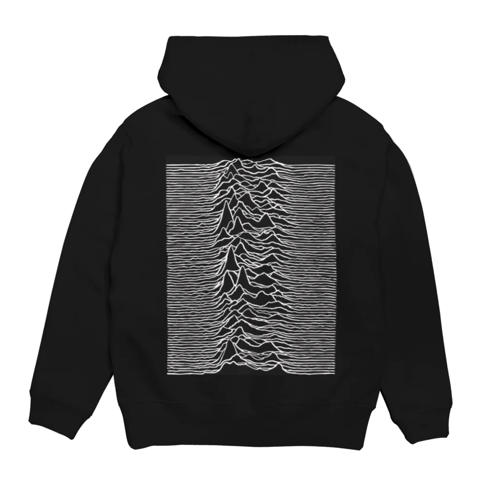 xanaxのjoy division パーカーの裏面