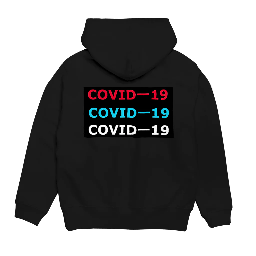 G-HERRINGのCOVIDー19  Hoodie:back