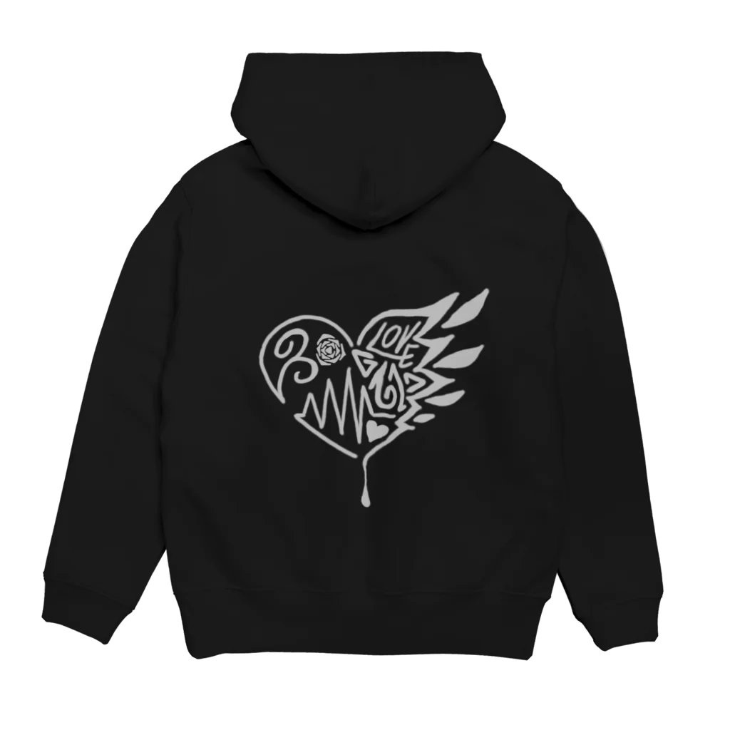 Sakiri𓂃𓃺𓈒𓏸のCor Hoodie:back