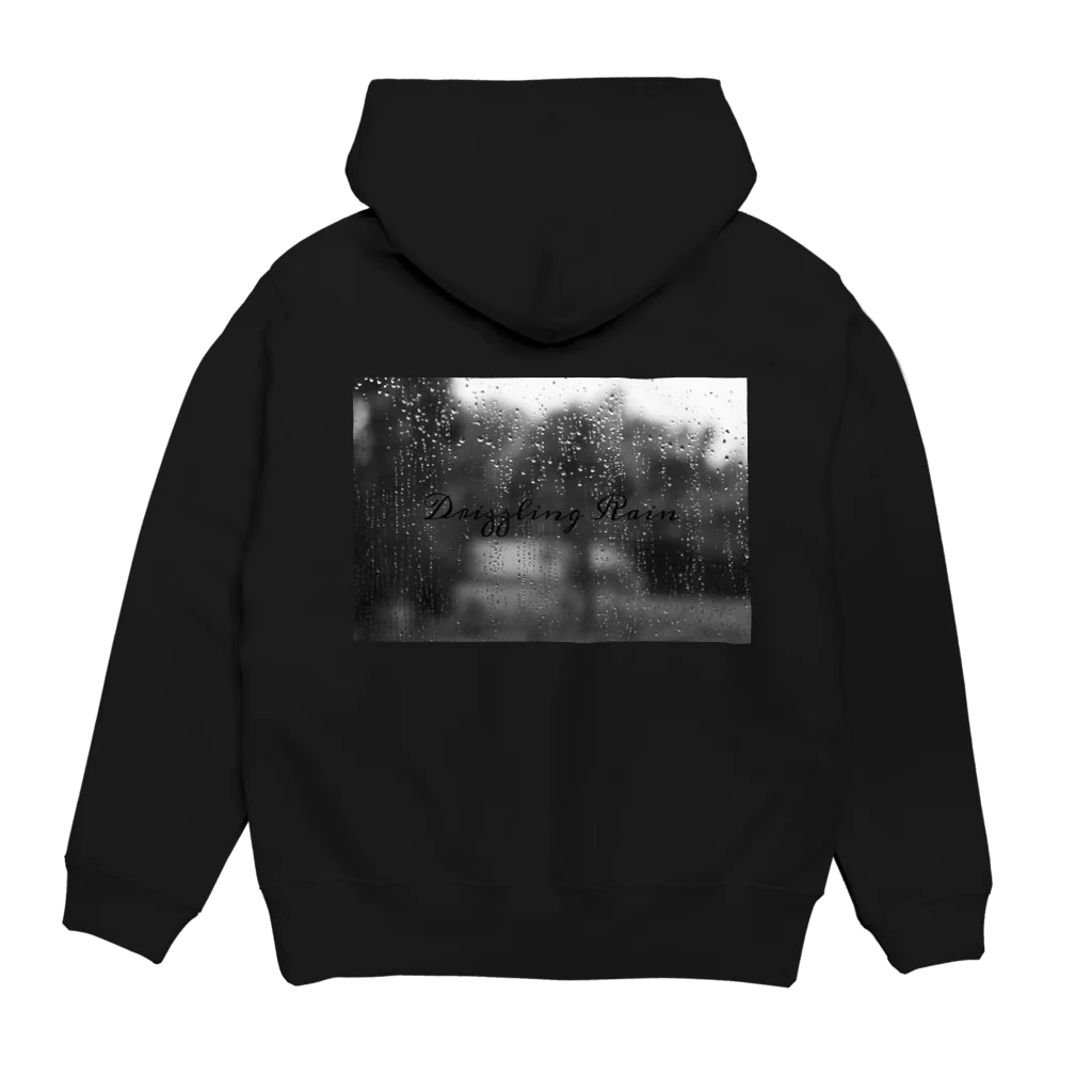 hagaitaiのDrizzing Rain  Hoodie:back