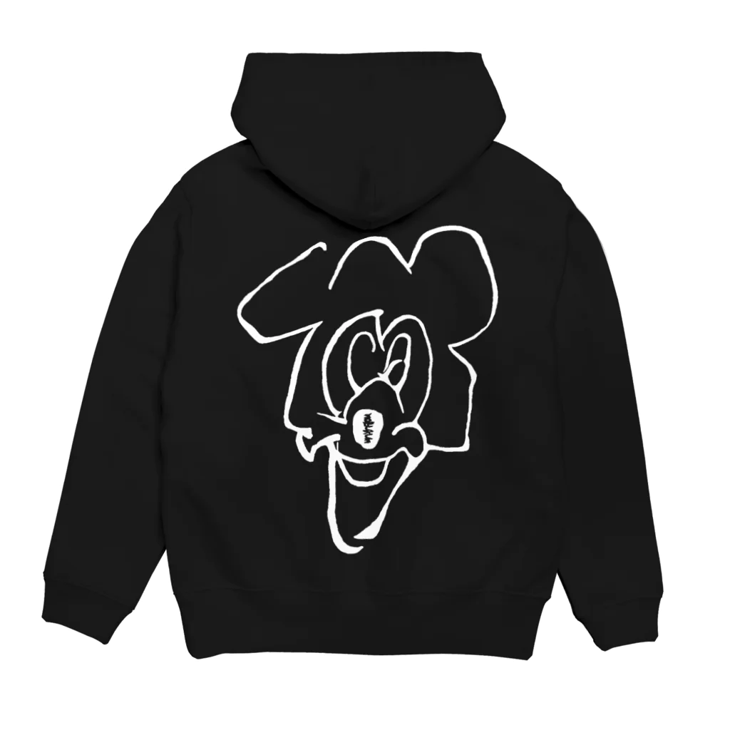 なんとかするマンのカリカリの鼠２ Hoodie:back