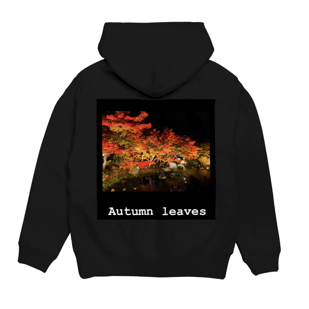 NATUREの紅葉シリーズ Hoodie:back