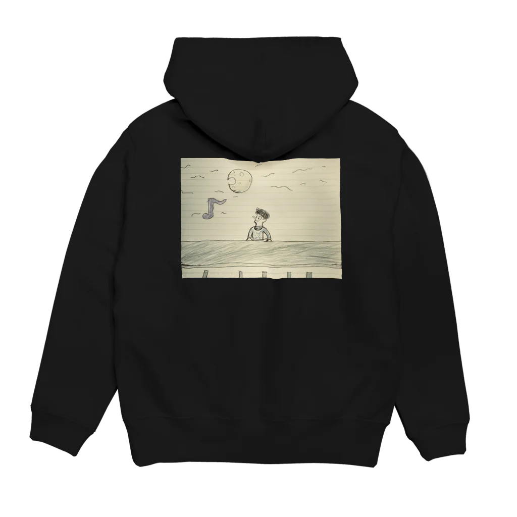 HIRINGのMoonlight Melo Hoodie:back