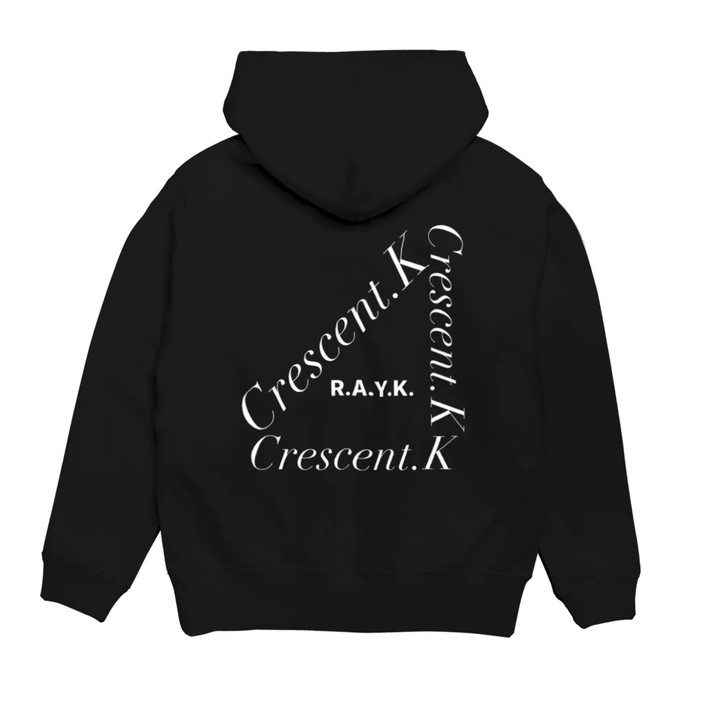 Crescent.KのCrescent.K NEW LOGO パーカー パーカーの裏面