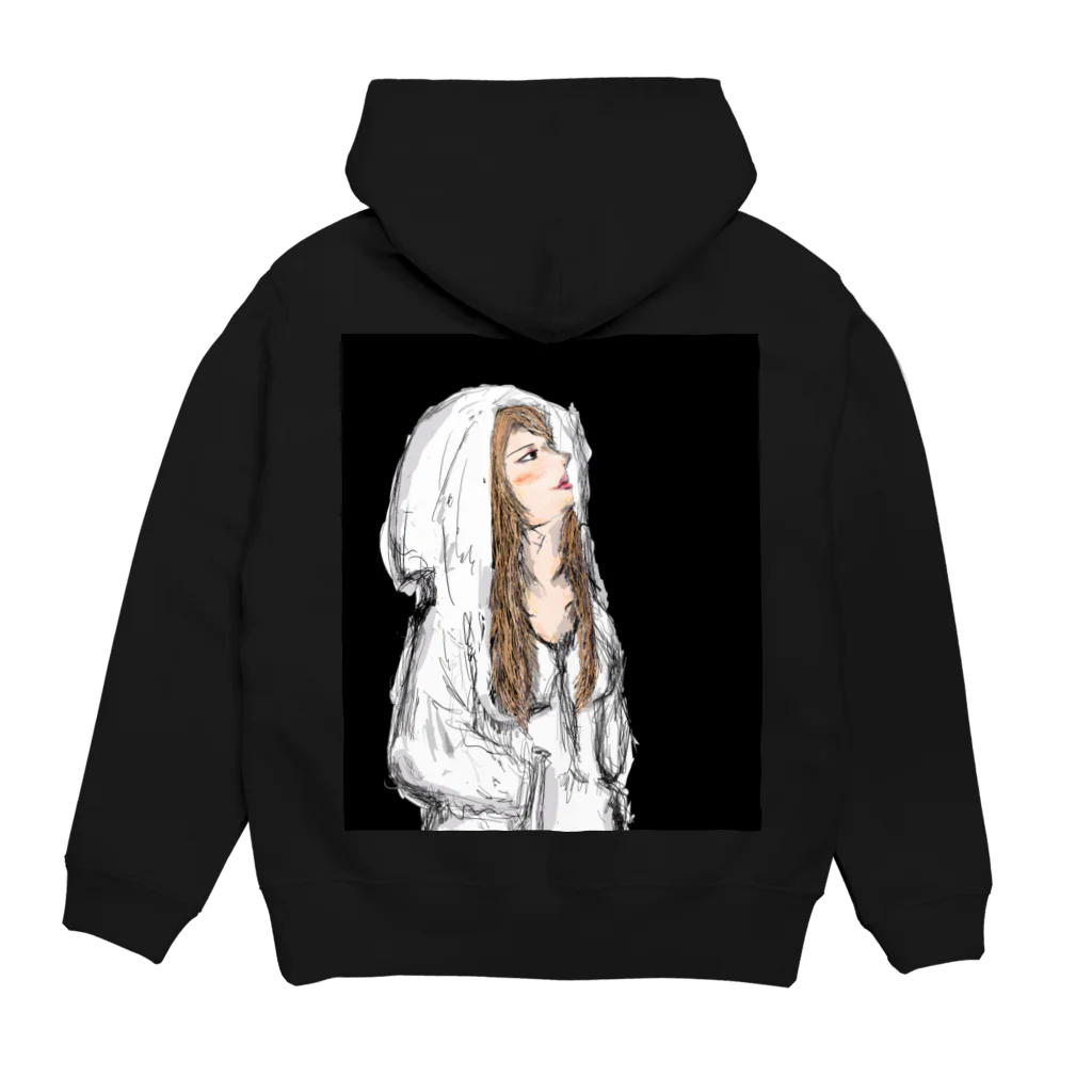 ychan のオーダーメイド商品 Hoodie:back