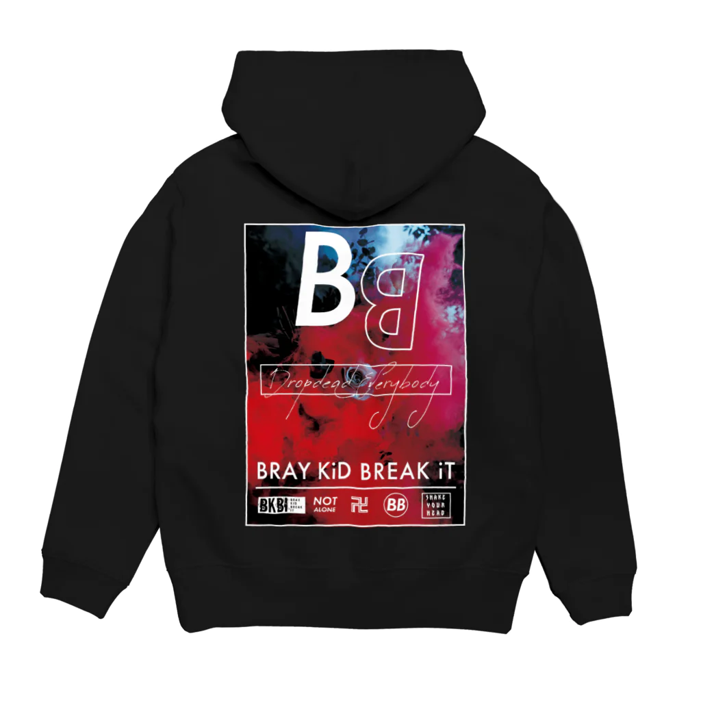 BRAY KID BREAK IT OFFICIAL MARKETのプルオーバーパーカー Hoodie:back