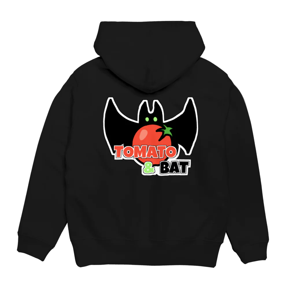 しがないのTOMATO&BAT Hoodie:back