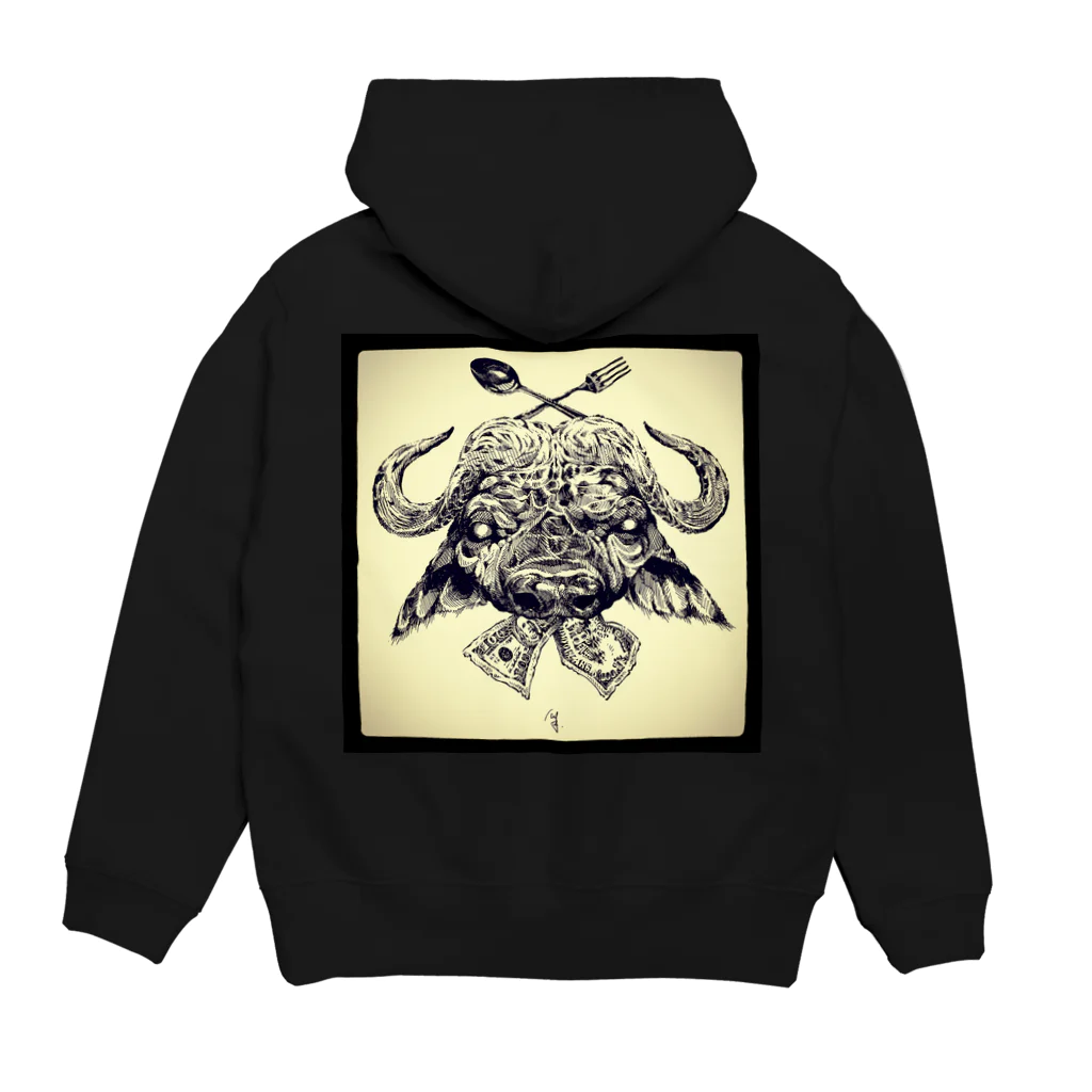 kyo5itsuki96hebiのTaurus Hoodie:back