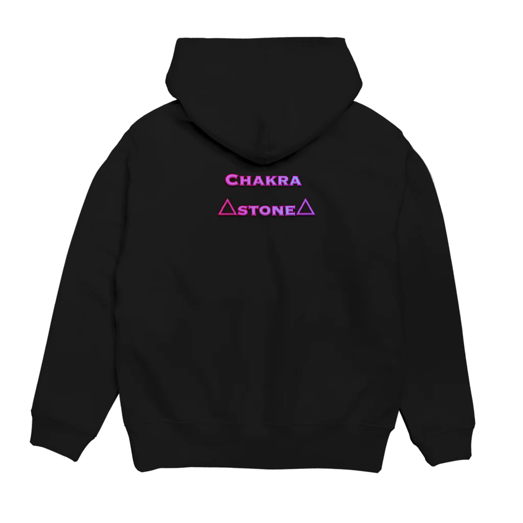 Spacy5 Official OnlineのCHAKRA TRIANGLE STONE  Hoodie:back
