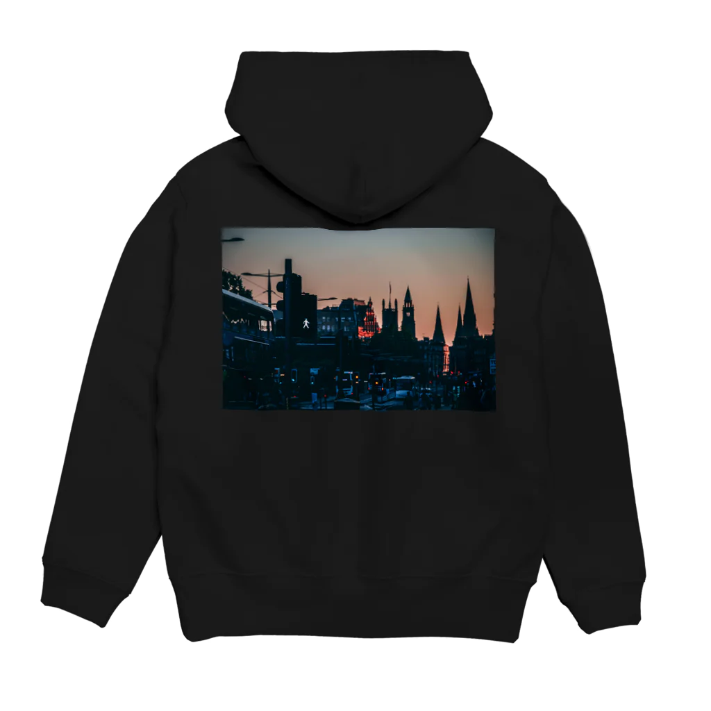 / kapppa /のNewcastle cityscape Hoodie:back