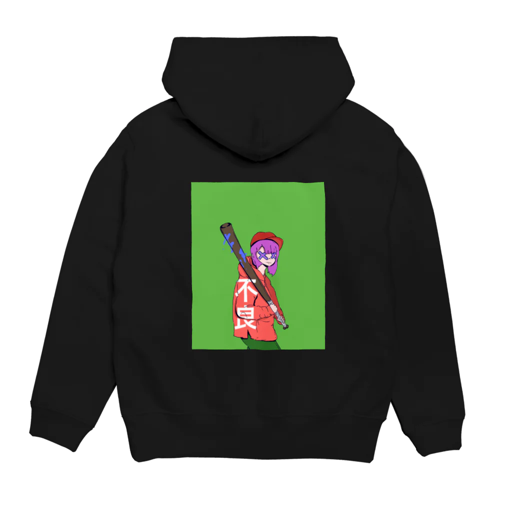 せんの不良女子 Hoodie:back