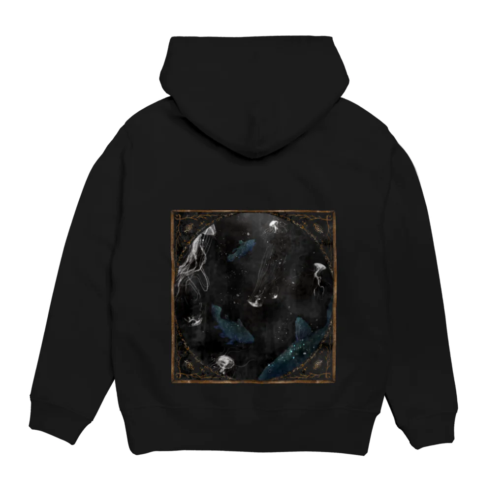 madein8☞shopのDevil’s deep sea Hoodie:back