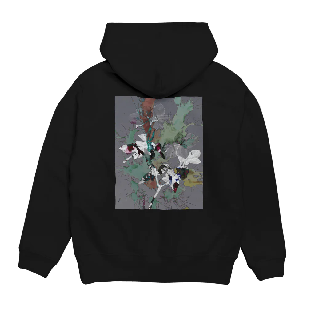 asagiriのmixed emotions｜恍惚 Hoodie:back