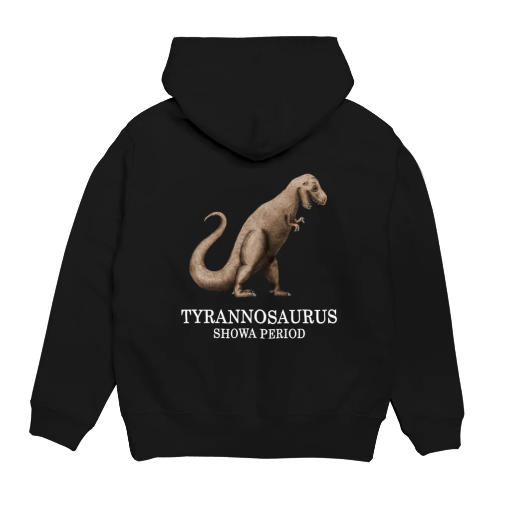 ルルンパ・エンターテイメントのティラノサウルス Hoodie:back