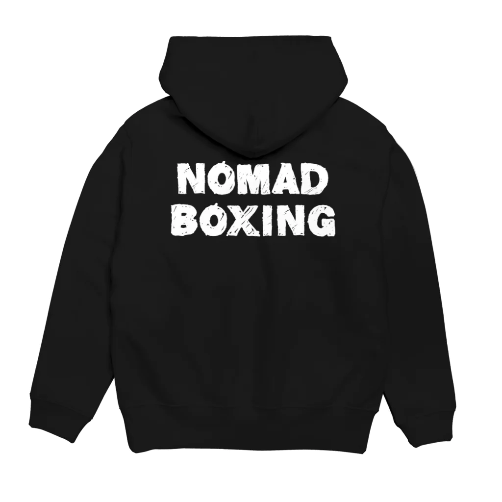 NOMAD BOXING のNOMADパーカー パーカーの裏面