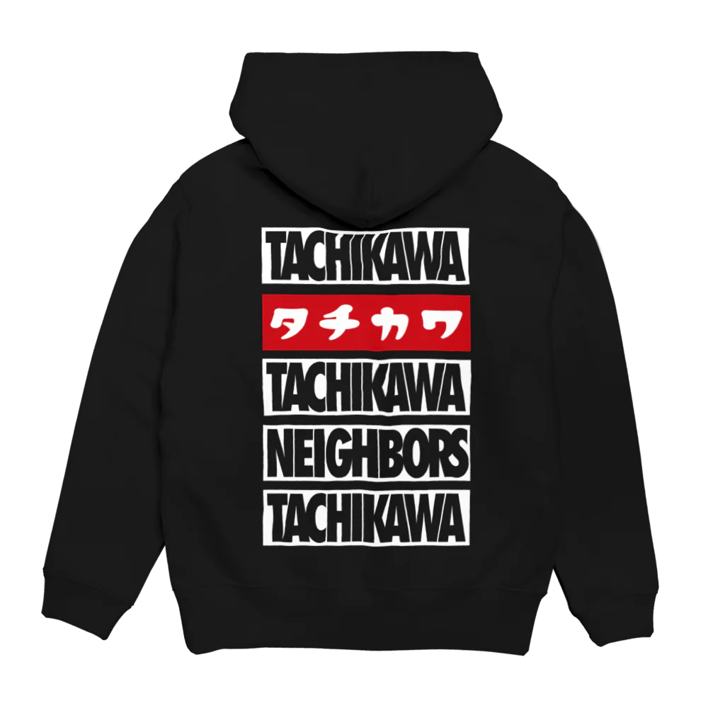 ダニオ商店のチチヤスタチカワ Hoodie:back