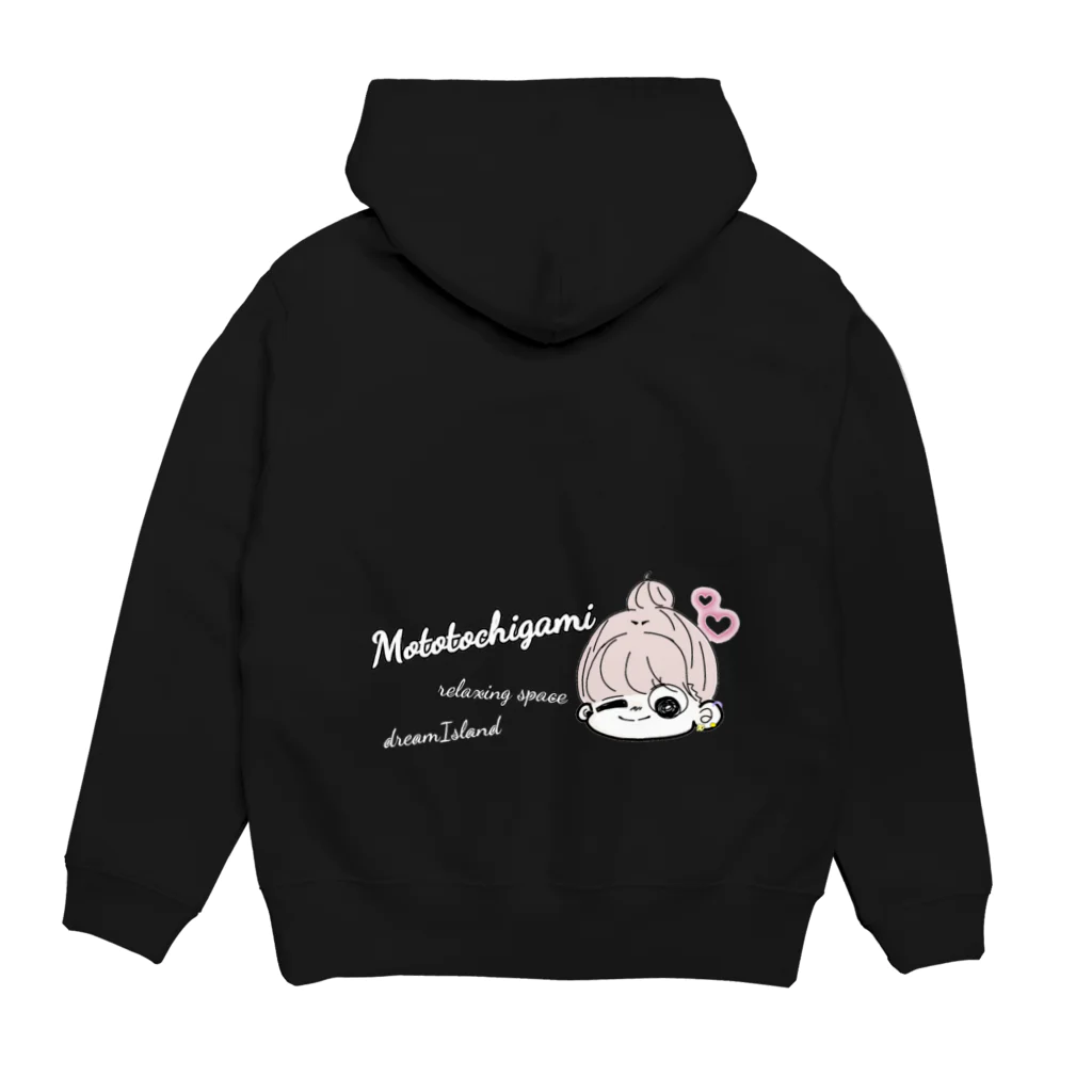 ༊༅͙̥̇ 元土地神しーちゃん♡の推しマーク2 Hoodie:back